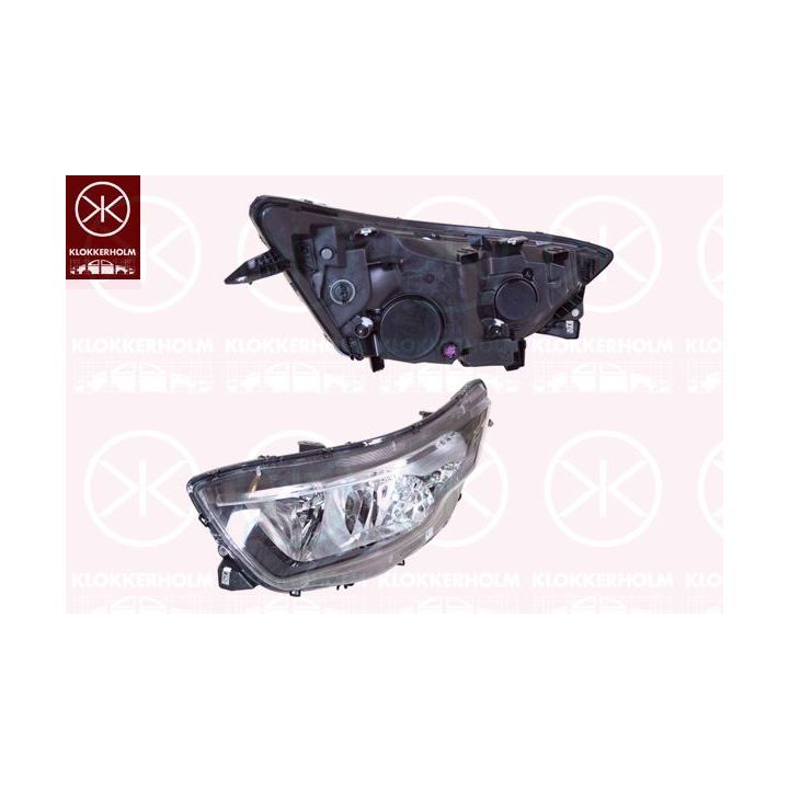 Priekinis žibintas KLOKKERHOLM 30820134