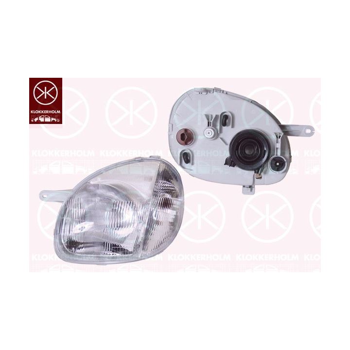 Priekinis žibintas KLOKKERHOLM 31250126