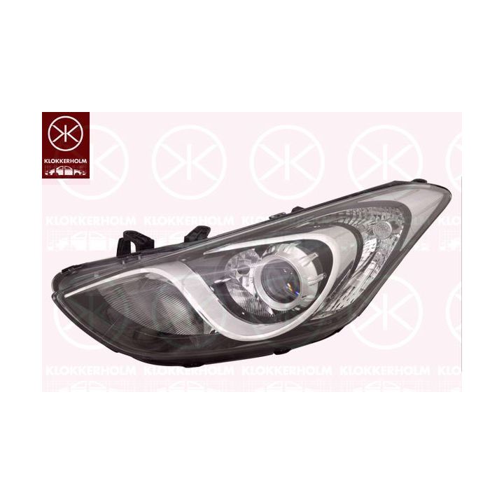 Priekinis žibintas KLOKKERHOLM 31360144