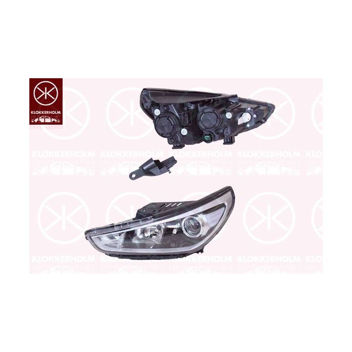 Priekinis žibintas KLOKKERHOLM 31370142
