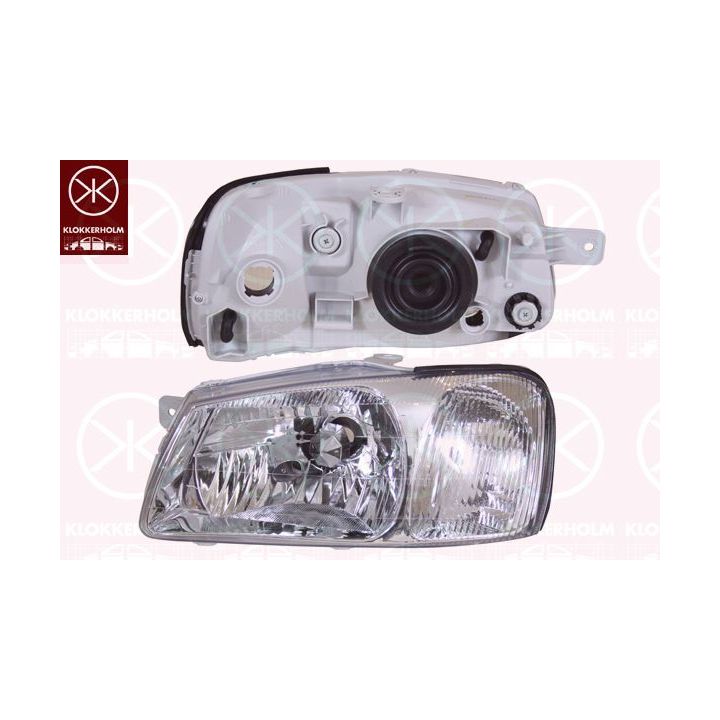Priekinis žibintas KLOKKERHOLM 31550124