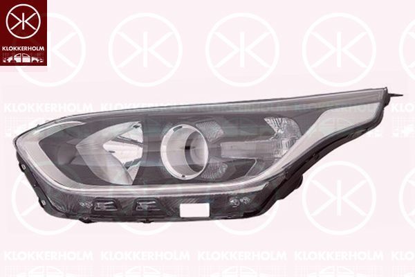 Priekinis žibintas KLOKKERHOLM 32620141