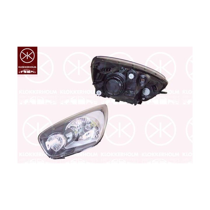 Priekinis žibintas KLOKKERHOLM 32660142