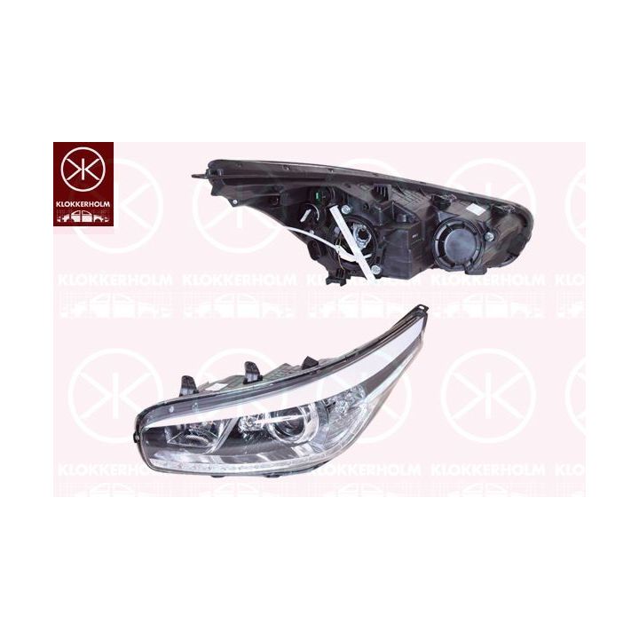 Priekinis žibintas KLOKKERHOLM 32680136