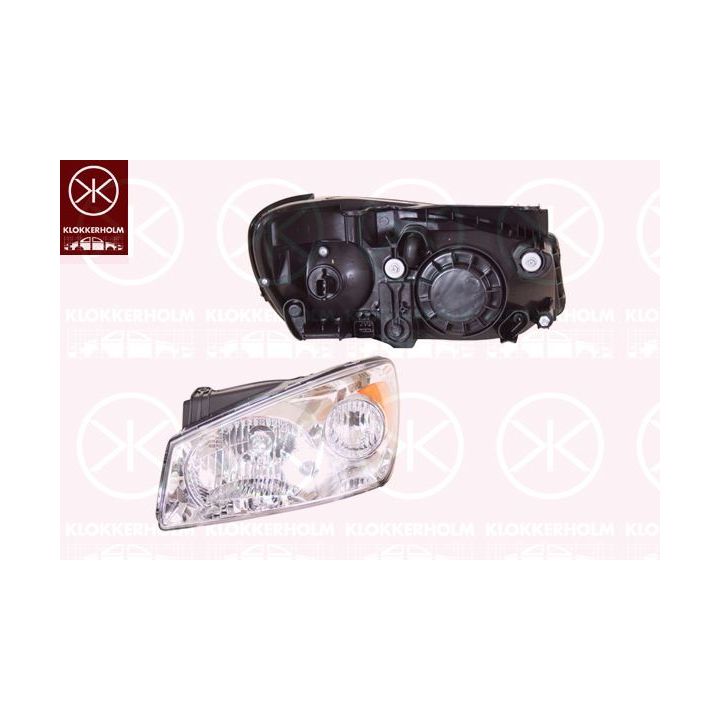 Priekinis žibintas KLOKKERHOLM 32780143
