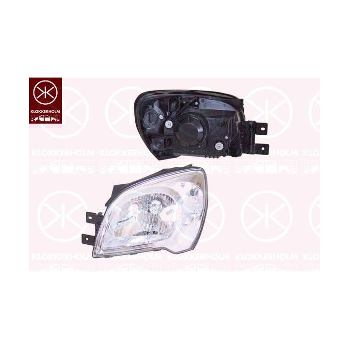 Priekinis žibintas KLOKKERHOLM 32910145