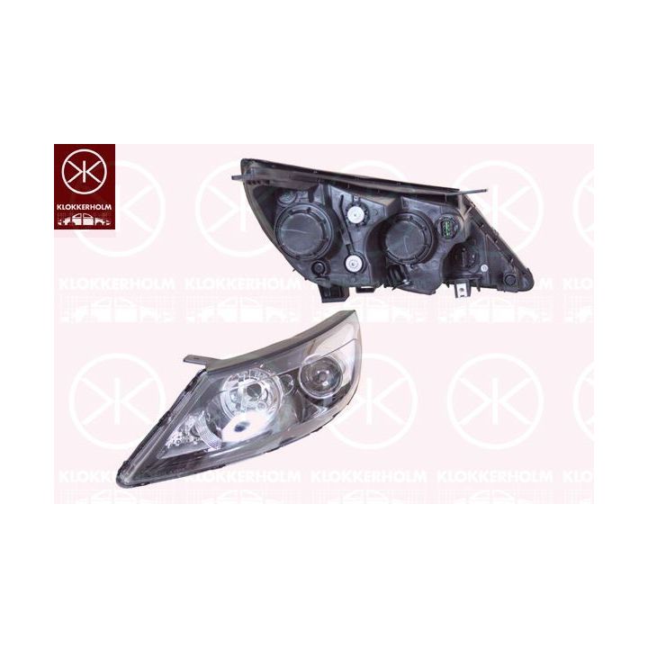 Priekinis žibintas KLOKKERHOLM 32920142