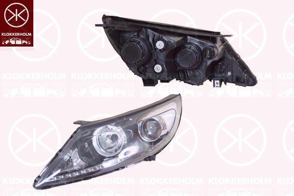 Priekinis žibintas KLOKKERHOLM 32920143