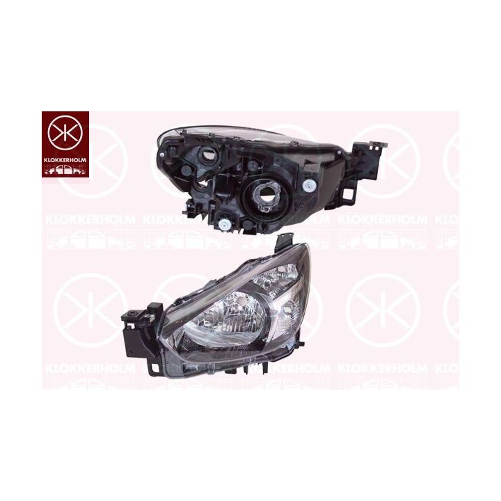 Priekinis žibintas KLOKKERHOLM 34220142