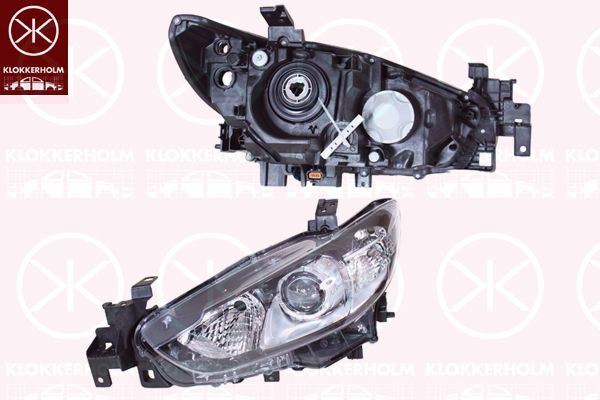 Priekinis žibintas KLOKKERHOLM 34530141