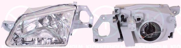 Priekinis žibintas KLOKKERHOLM 34750121