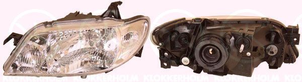 Priekinis žibintas KLOKKERHOLM 34750133