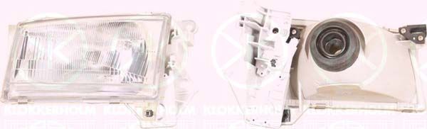 Priekinis žibintas KLOKKERHOLM 34800124