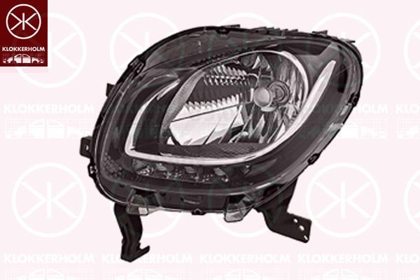 Priekinis žibintas KLOKKERHOLM 35040121A1