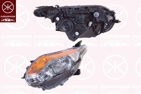 Priekinis žibintas KLOKKERHOLM 37840143