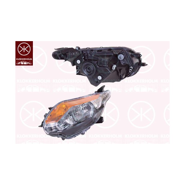 Priekinis žibintas KLOKKERHOLM 37840144