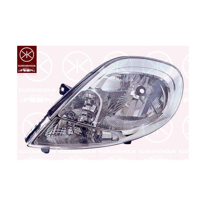 Priekinis žibintas KLOKKERHOLM 50890134