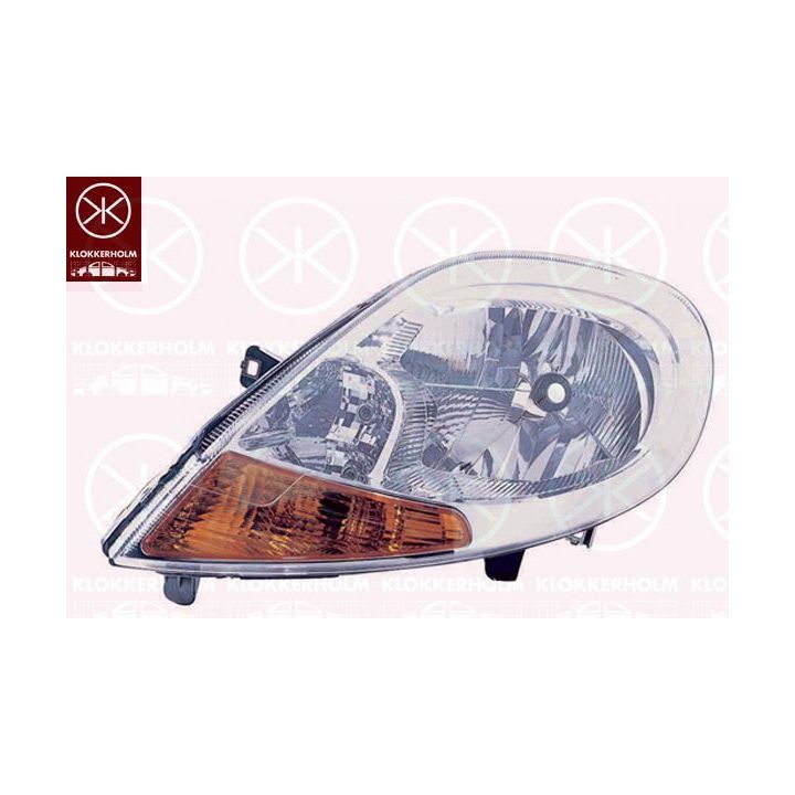 Priekinis žibintas KLOKKERHOLM 50890136