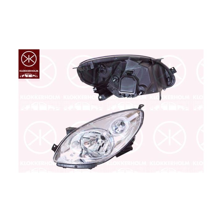 Priekinis žibintas KLOKKERHOLM 60060142