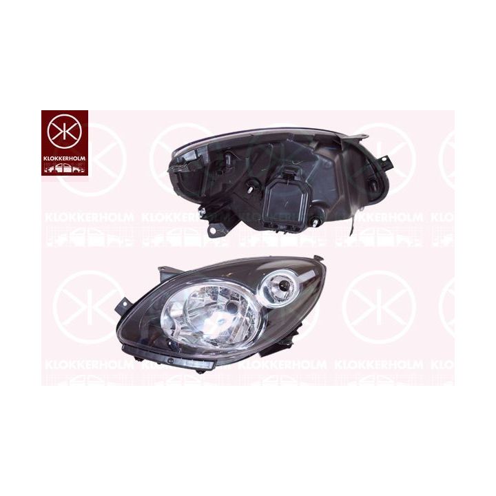 Priekinis žibintas KLOKKERHOLM 60060143