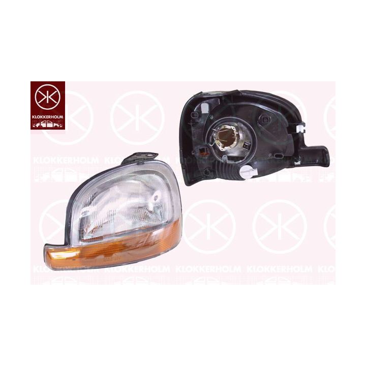 Priekinis žibintas KLOKKERHOLM 60100121
