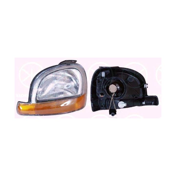 Priekinis žibintas KLOKKERHOLM 60100125A1