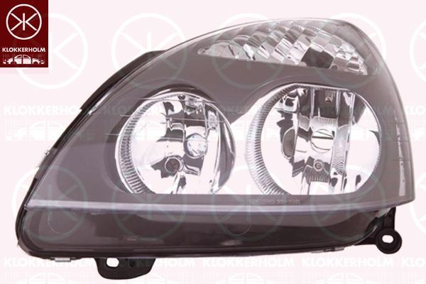 Priekinis žibintas KLOKKERHOLM 60320147