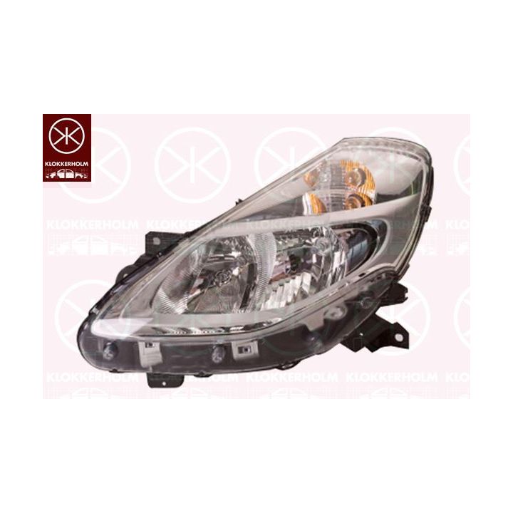 Priekinis žibintas KLOKKERHOLM 60330132A1