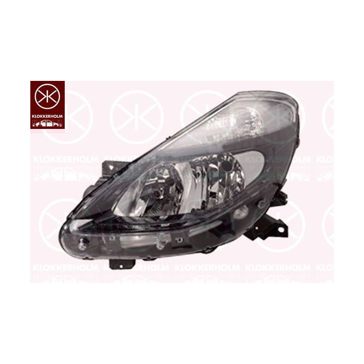 Priekinis žibintas KLOKKERHOLM 60330134A1