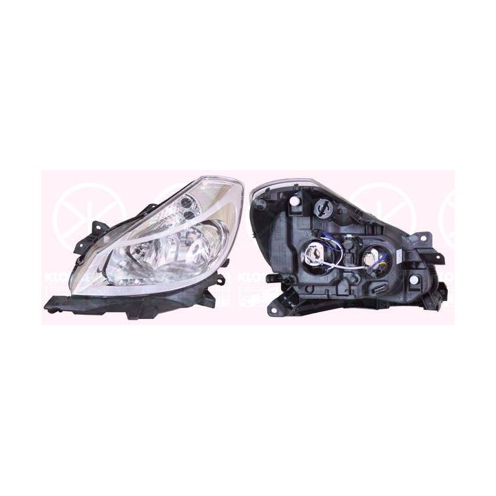 Priekinis žibintas KLOKKERHOLM 60330141