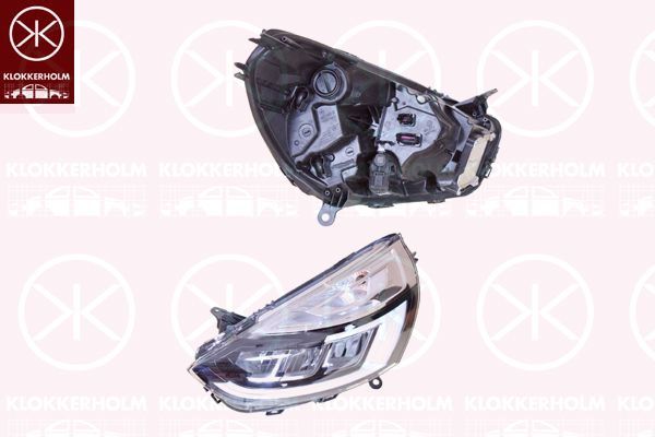 Priekinis žibintas KLOKKERHOLM 60340183A1