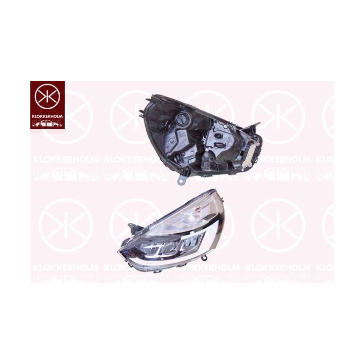 Priekinis žibintas KLOKKERHOLM 60340184A1