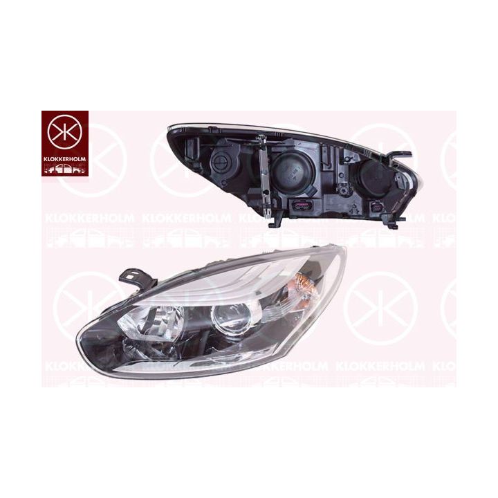 Priekinis žibintas KLOKKERHOLM 60430121A1