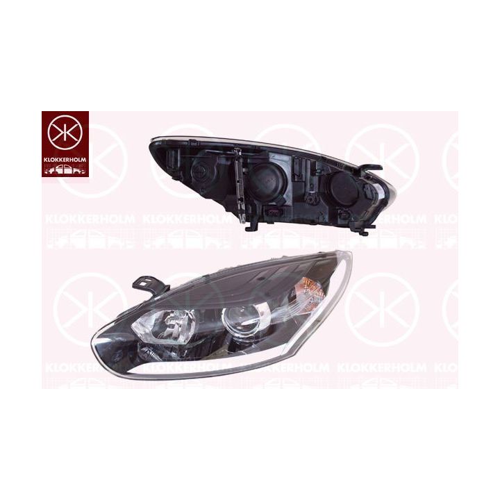 Priekinis žibintas KLOKKERHOLM 60430124A1