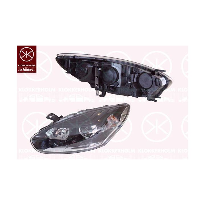 Priekinis žibintas KLOKKERHOLM 60430126A1