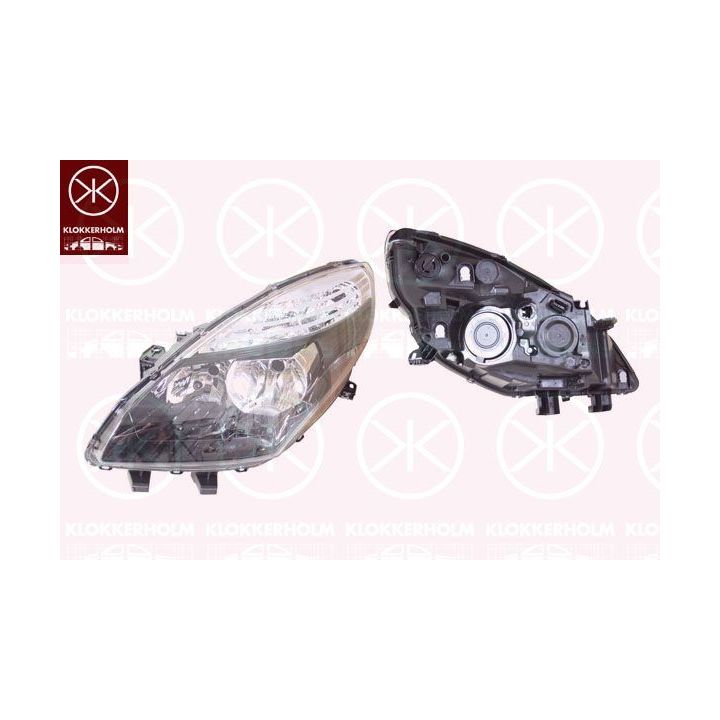 Priekinis žibintas KLOKKERHOLM 60440121A1