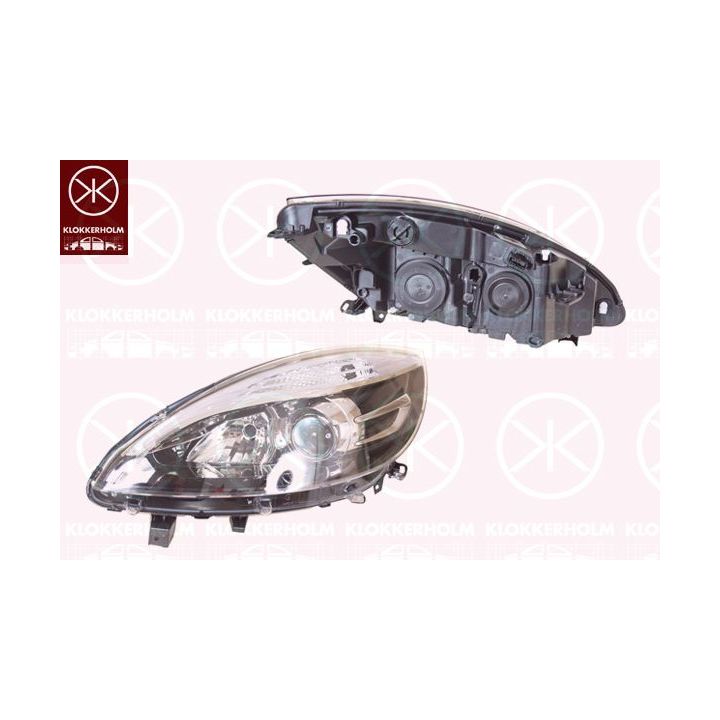 Priekinis žibintas KLOKKERHOLM 60440123A1