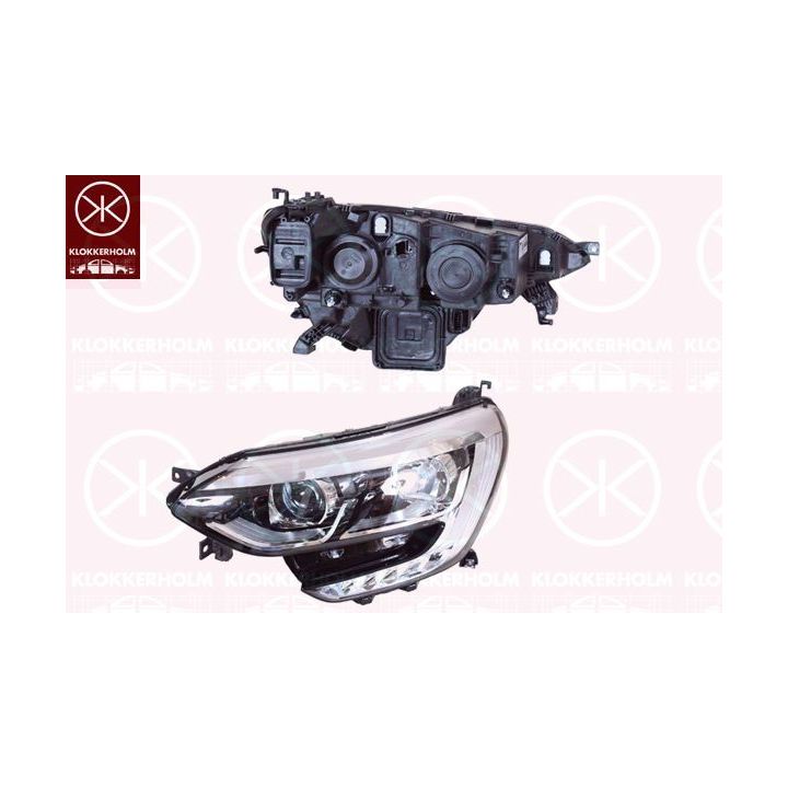 Priekinis žibintas KLOKKERHOLM 60460143A1