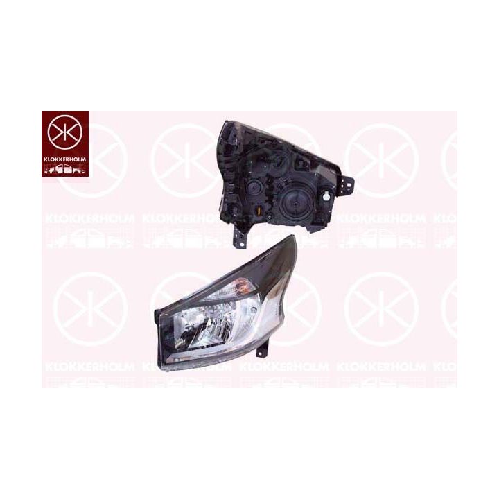 Priekinis žibintas KLOKKERHOLM 60630142