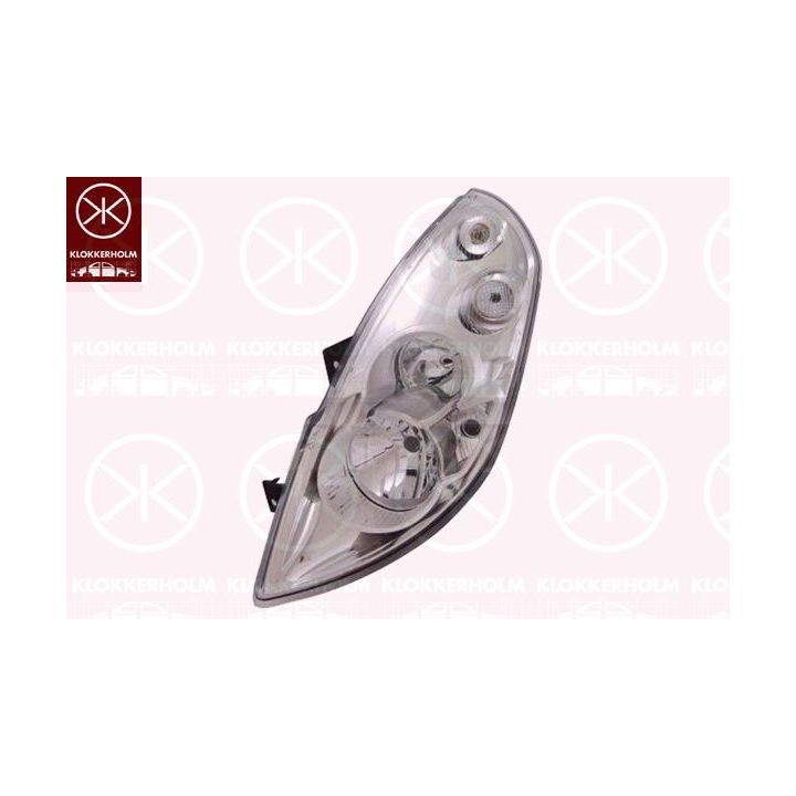 Priekinis žibintas KLOKKERHOLM 60890144