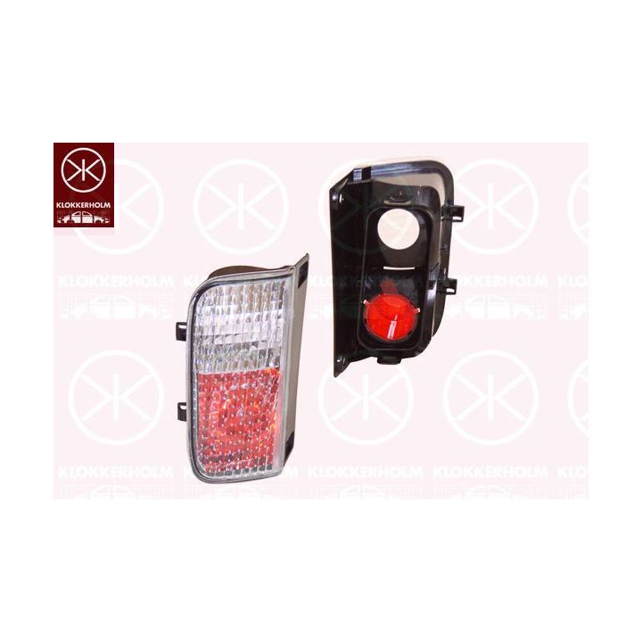 Atbulinės eigos žibintas KLOKKERHOLM 50890783