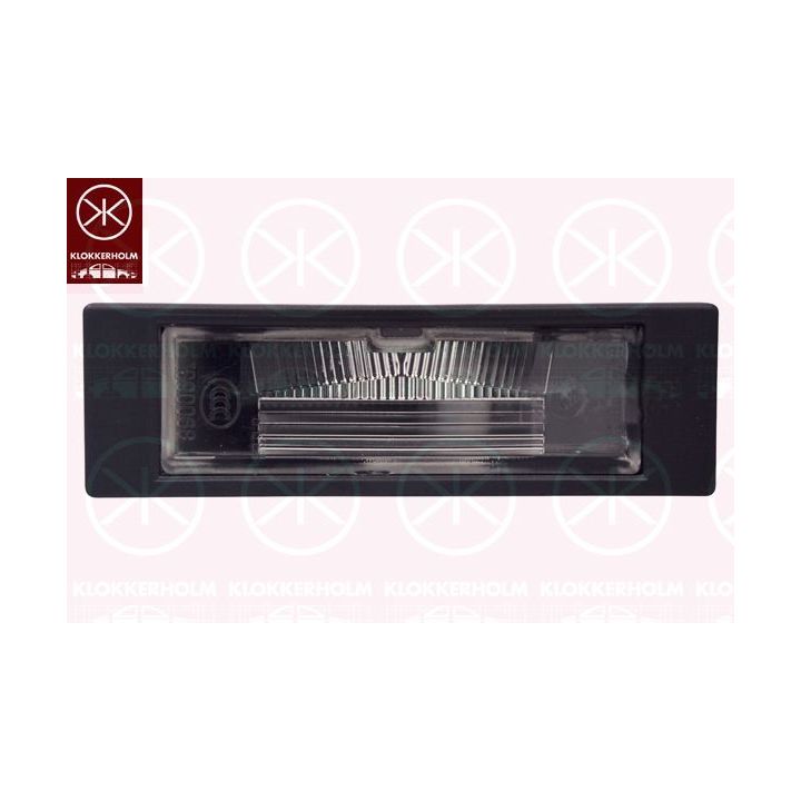 Valstybinio numerio apšvietimas KLOKKERHOLM 00850850