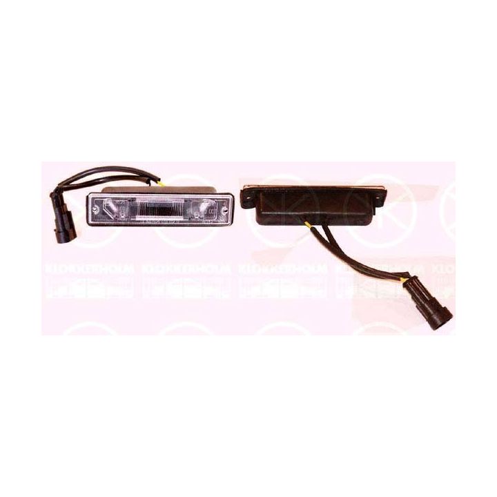 Valstybinio numerio apšvietimas KLOKKERHOLM 20920850