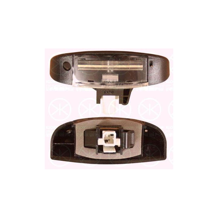 Valstybinio numerio apšvietimas KLOKKERHOLM 20930850A1