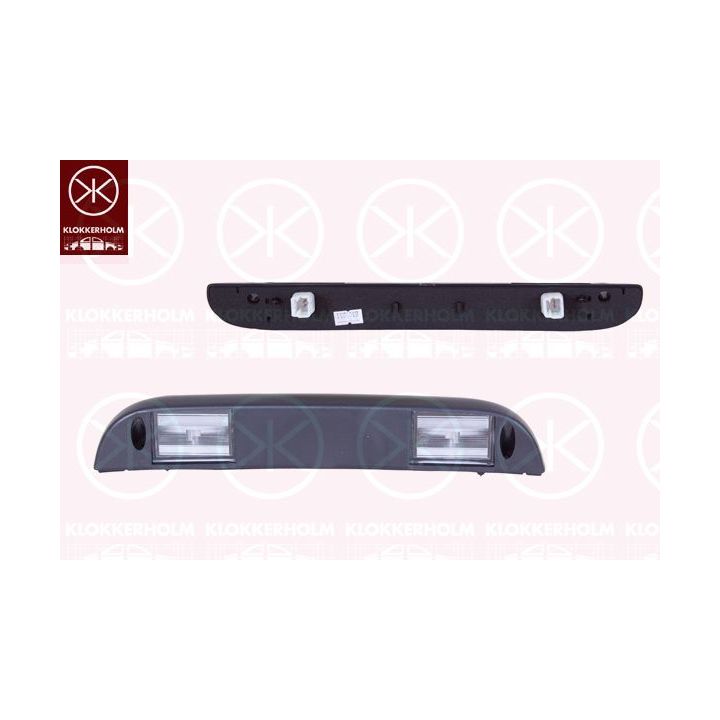 Valstybinio numerio apšvietimas KLOKKERHOLM 60110850