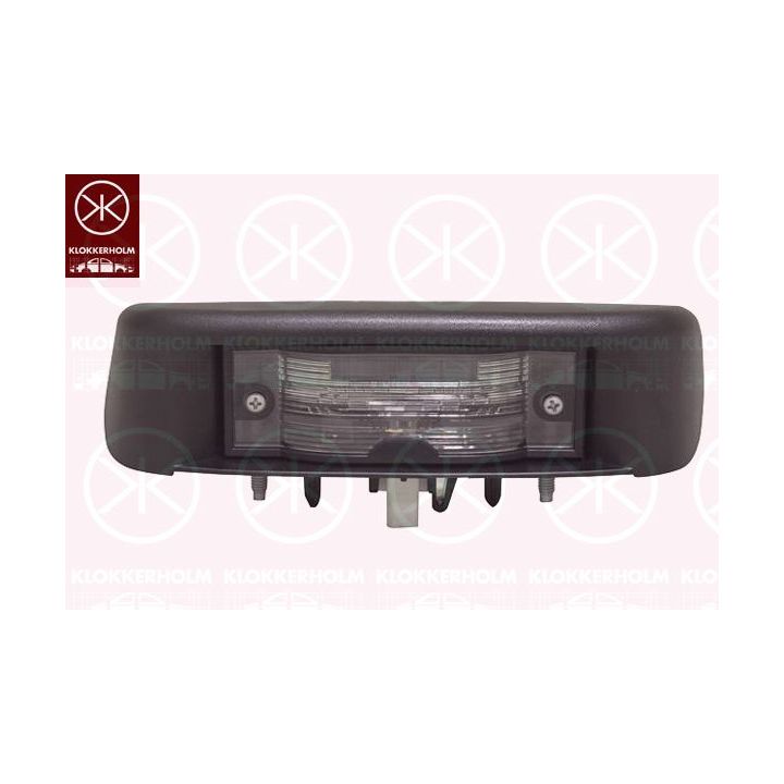 Valstybinio numerio apšvietimas KLOKKERHOLM 60620850