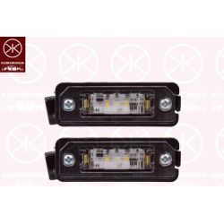 Valstybinio numerio apšvietimas KLOKKERHOLM 66130855