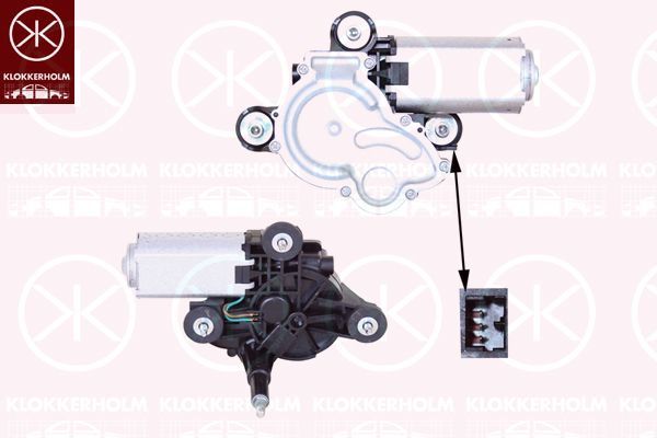 Valytuvo variklis KLOKKERHOLM 20327170