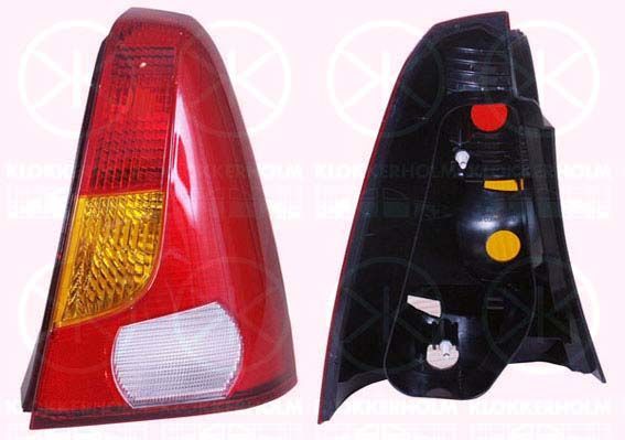 Kombinuotas galinis žibintas KLOKKERHOLM 13010712