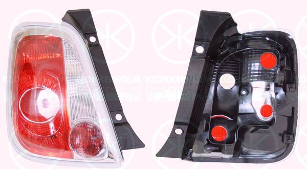 Kombinuotas galinis žibintas KLOKKERHOLM 20130711